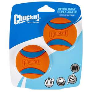¡CHUCKIT auténtico! Pelota de Entrenamiento para Mascotas Ultra Squeaker de Felpa - Product Image 1