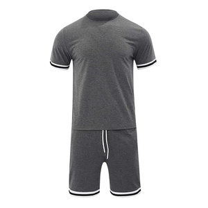 Ensemble sweats à capuche et shorts à capuche d'hiver de qualité d'exportation 100% coton vêtements de sport pour hommes Pakistan Logo personnalisé à manches longues Gym - Product Image 1