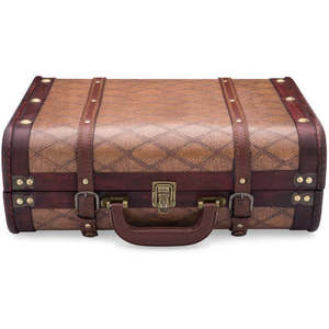 Vintage Wooden Suitcase Turntable with <b>Bluetooth</b> & <b>USB</b> (Model VT32) - Product Image 3