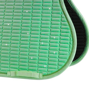 CLOVELIS IMPEX Tapis de selle pour cheval personnalisé de qualité supérieure avec finition satinée et style diamant, fabricant sur mesure en gros - Product Image 2