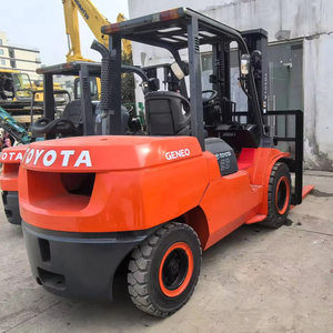Maquinaria Original japonesa de alta calidad usada 95% nueva carretilla elevadora de segunda mano TOYOTA 50 carretilla elevadora capacidad de carga de 5 toneladas para venta al por menor - Product Image 3