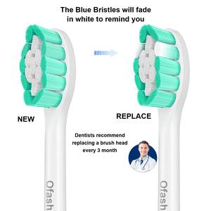 Têtes de brosse de rechange pour brosse à dents électrique Philips Sonicare série E Essence Elite Xtreme Advance, alimentation USB - Product Image 4