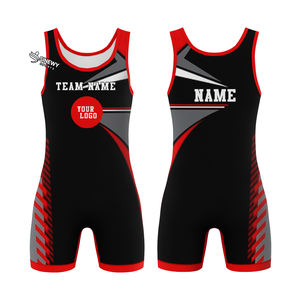 Singlet de Lucha Libre para Hombre de Alta Calidad, Uniforme de Lucha Libre Personalizado al por Mayor, Singlet de Lucha Libre para Hombre - Product Image 3