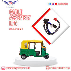 Ensamblaje de cable indio de alta calidad/LPG TL Bajaj RE Repuestos de tres ruedas disponibles para Sistemas de carrocería de motocicleta - Product Image 3