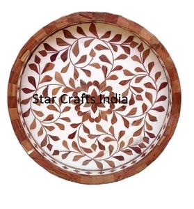 เรซิ่นยอดนิยมและฝังกระดูก รูปทรงหกเหลี่ยม อุปกรณ์ร้านอาหารและโรงแรมคุณภาพสูง ถาดเสิร์ฟสําหรับตกแต่งโต๊ะ โดย SCI - Product Image 4