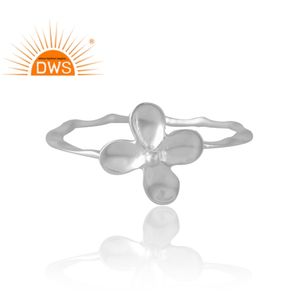 แหวนเงิน925ลายดอกไม้ดีไซน์ใหม่สำหรับผู้หญิงเครื่องประดับที่กำหนดเองสำหรับผู้หญิงของขวัญสำหรับผู้หญิงสำหรับผู้หญิง - Product Image 3