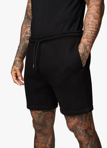 Pantalones cortos de algodón para entrenamiento de gimnasia Pro Jersey con logotipo personalizado, pantalones cortos deportivos para hombre, ropa de calle para correr, pantalones cortos para hombre y ropa informal - Product Image 4