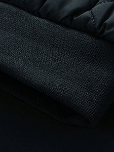 Veste matelassée d'hiver de haute qualité pour hommes vente en gros de blouson de bombardier de couleur unie épais et chaud à la mode style High Street - Product Image 3