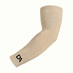 Precio al por mayor: Mangas deportivas verde salvia sin costuras de alta elasticidad para correr, actividades al aire libre, protección solar, OEM. - Product Image 6