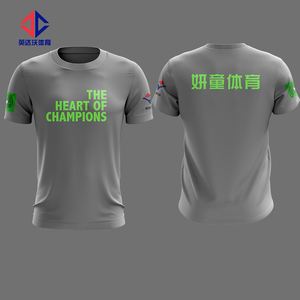 Camiseta con diseño personalizado de sublimación y logotipo estampado para mujer para correr - Product Image 1