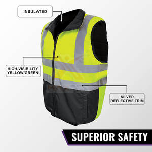 Best Manufacture Customized Logo Safety <b>Reflective</b> <b>Vest</b> Hot Sale Premium Safety Clothing <b>Vest</b> - Product Image 3
