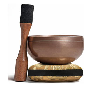 Cuencos Cantores Pulidos de Excelente Calidad, Práctica Consciente, Cuencos Tibetanos Hechos a Mano de Metal para Meditación, Yoga, Sanación, Terapia de Sonido, Ecológicos - Product Image 5