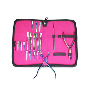 Kit d'extension de cheveux Fusion pour salon de travail Kit d'extension de cheveux d'entraînement en métal acier inoxydable fer - Product Image 6