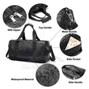 Sac de sport en nylon/polyester de haute qualité sur mesure, couleurs personnalisées, logo, capacité de 30 à 40 L, best-seller, marque ALDEN INTERNATIONAL - Product Image 3