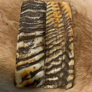 Couteau à manche en corne de buffle de style ange, écologique, vente chaude, taille personnalisée, couleur naturelle, artisanat sculpté à la main - Product Image 1