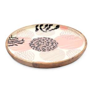 Récipient alimentaire durable arrondi décoratif Bol en bois d'acacia Bol de service en bois de stockage de salade de fruits le plus vendu - Product Image 4