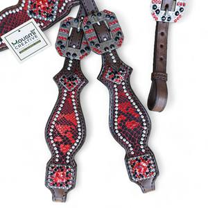 Fabricante y Exportador de Equipos Ecuestres Occidentales, Juego de Cabezada y Pechera para Caballo de Cuero Vacuno Argentino de Primera Calidad - Product Image 6