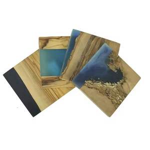 <b>Table</b> <b>Top</b> Tea Coaster Latest Design Beech Wood with Inlaid Mother of Pearl the Elegant Is on Your <b>Table</b> Stone Coasters - Product Image 1