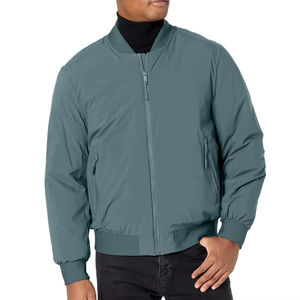 Veste bomber rose pour homme, hip-hop, de haute qualité, personnalisée, col montant, respirante, couleur personnalisée, logo sur le devant, vente en gros - Product Image 6