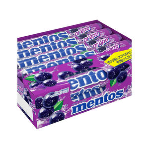 Mentoss uva 37.5gr exportación al por mayor de dulces a granel directo de fábrica OEM embalaje personalizado para eventos - Product Image 5