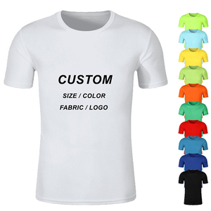 เสื้อยืดผ้าฝ้าย100% สำหรับผู้ชายเสื้อยืดผ้าฝ้ายถักทรงพอดีตัวเสื้อยืดลำลองสำหรับผู้ชายทรงโอเวอร์ไซส์พลัสไซส์เสื้อยืดเข้ายิมออกแบบได้ตามต้องการ - Product Image 2