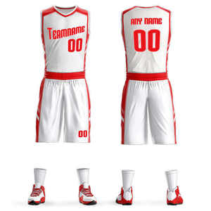 Ensemble de maillots de basketball pour hommes Uniforme en tissu durable pour la ligue d'entraînement et le streetwear - Product Image 4