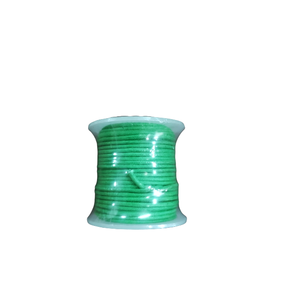 Paquete de 1,5mm y 15 metros de alta calidad, cordón de algodón encerado 100%, Color personalizado ecológico, componentes de hallazgos de joyería de colores personalizados - Product Image 1