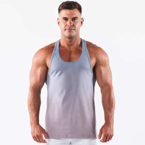 Camiseta sin Mangas Transpirable de Secado Rápido para Hombre, Precio Bajo al por Mayor, Ropa Deportiva Informal de Punto sin Mangas - Product Image 1