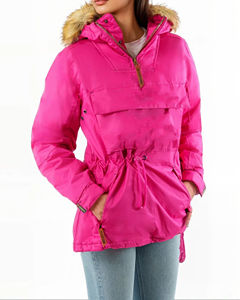 Ventes en gros de manteaux longs en tricot à capuche d'hiver, parkas, vestes, personnalisation, haute qualité, OEM - Product Image 6