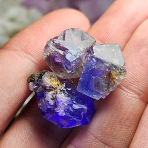 Piedras Preciosas Naturales de Fluorita Azul Cúbica en Bruto, Certificadas por GIA, Cristal Crudo al por Mayor para la Fabricación de Joyas - Product Image 5
