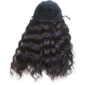 La mejor calidad 5x5 Pelucas sin pegamento 100% Virgen HD Peluca de encaje con estilo de onda profunda y encaje transparente de Vietnam - Product Image 1