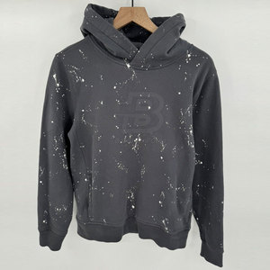 Sweat-shirts décontractés pour hommes, style outdoor, effet usé, pour l'hiver, design à motif uni, col à capuche, coton/polyester, respirant - Product Image 1