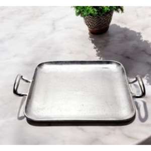 ถาดเสิร์ฟสแตนเลสขนาดใหญ่สำหรับจัดแสดงเขียงหั่นขนมเรียกน้ำย่อยหรือชุดขนมหวาน - Product Image 6