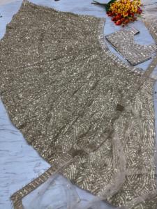 Lehenga choli ลำดับงานสำหรับผู้หญิง - Product Image 4