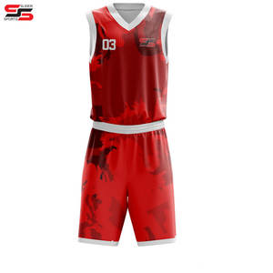 Venta al por mayor de ropa deportiva sublimación uniforme de baloncesto precio bajo nuevo estilo hombres uniformes de baloncesto - Product Image 6