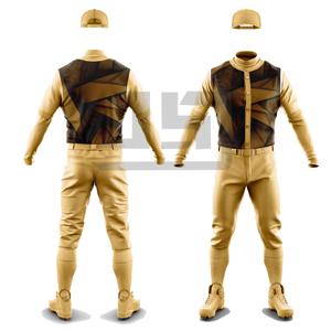 Pantalon de baseball personnalisé imprimé par sublimation, en tissu athlétique respirant avec fermeture éclair, pour entraînements et matchs de ligue pour hommes - Product Image 6