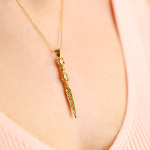 Pendentif en argent vintage plaqué or 22 ct géométrique Vente en gros Bijoux en argent sterling 925 turcs faits à la main et fabriqués à la main - Product Image 3