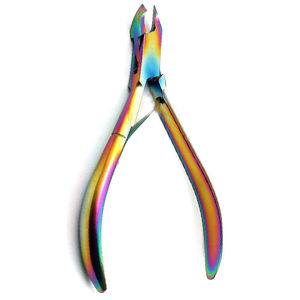 คีมตัดหนังกำพร้าแบบปากกว้าง6มม. Jaw16ทำเล็บมือเล็บเท้าไทเทเนียมหลายสแตนเลส - Product Image 1