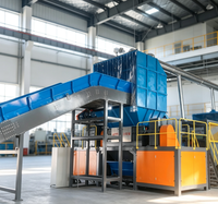 Déchiqueteur de déchets électroniques à double arbre, directement de l'usine, pour le traitement des déchets informatiques