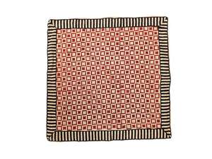 Bagru Daby Printed Hand Made Block Printed <b>Bandanas</b> Red And <b>Black</b> Color <b>Bandanas</b> For Women Hair, <b>Neck</b> Cover Ups Boho Style Scarf - Product Image 3