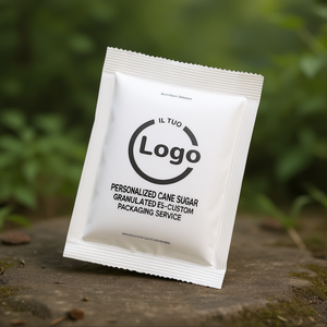 Sachets de sucre de canne granulé personnalisés - Service d'emballage sur mesure - Product Image 3