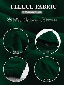 Sweats à capuche tricotés pour femmes et pulls polaires surdimensionnés automne/hiver mode survêtement brodé pour la superposition - Product Image 6