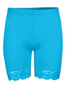 กางเกงกีฬาขาสั้นเอวยางยืดสำหรับผู้หญิงพร้อมโบว์ลูกไม้ระบายอากาศได้ดีซักสีได้เป็นมิตรกับสิ่งแวดล้อมทุกขนาด - Product Image 2