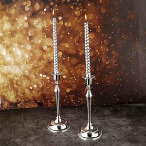 Support de bougeoir en métal avec finition noire mate - Product Image 5