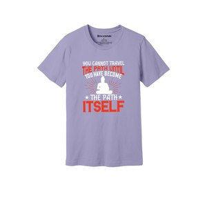 T-shirt 100% coton avec impression de thèmes de bouddha Style décontracté 12 options de couleur 160-180 Placement de conception personnalisable GSM lourd - Product Image 5