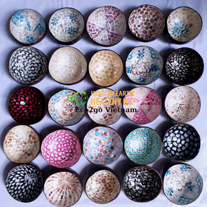 ¡2025 CALIENTE! El mejor vendedor lacado de coco/cuenco de coco con logotipo de ECO2GO VIETNAM - Product Image 3