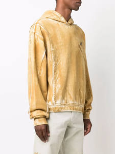 Sudadera Unisex con Capucha, Estilo Acid Wash, 100% Algodón, Ligera, Ecológica, para Invierno, con Logotipo Personalizado, Corte Holgado, Larga, para Otoño - Product Image 6