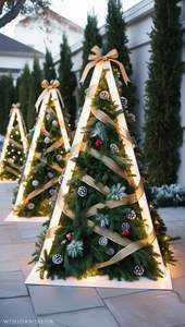 Handmade Eco-Friendly <b>Christmas</b> <b>Tree</b> Ornament High Quality Cherry Wood Personalized Gift for Any Season 'Eco' <b>CHRISTMAS</b> <b>TREE</b> ECO - Product Image 5