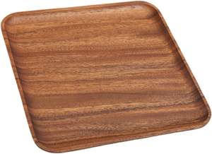 Platos de Servir de Madera Ecológicos con Logotipo Personalizado - Estilo Moderno y Lujoso para Bodas, Restaurantes y Cafeterías, Decoración de Tendencia - Product Image 4