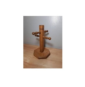 Support en bois pour tasse et tasse à thé, support pour la maison et les fêtes, décoration de table, support pour tasse et tasse en bois - Product Image 2